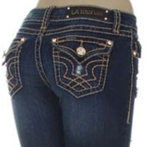 LA idol distressed Jeans sizes 3 and 7 left